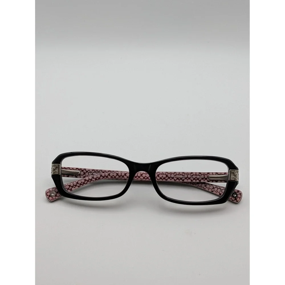 Coach HC6005 Marjorie Eyeglasses Black Pink 5034 51-17-135 Full Rim Frames Only